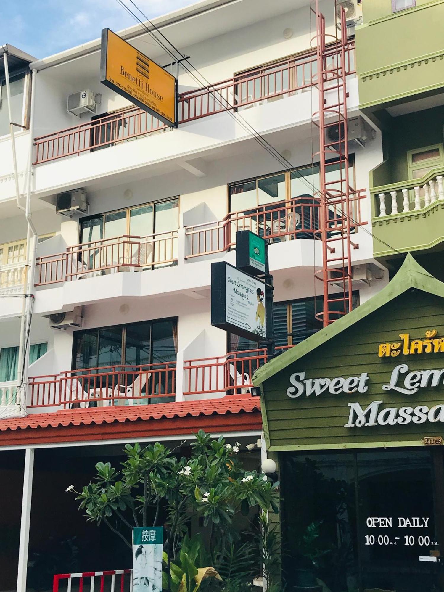 Benetti House Hostel Patong Екстериор снимка